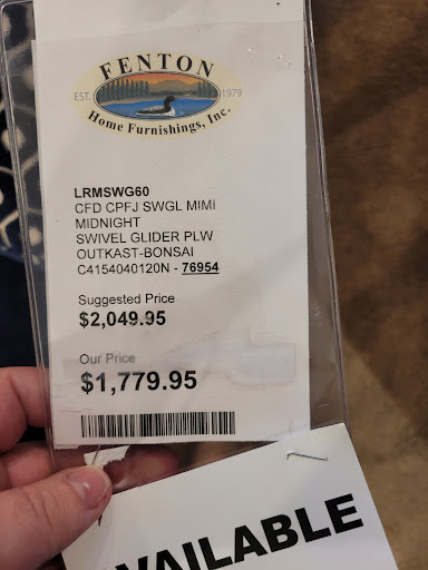 Furniture Store «Fenton Home Furnishings», reviews and photos, 1136 N Leroy St, Fenton, MI 48430, USA