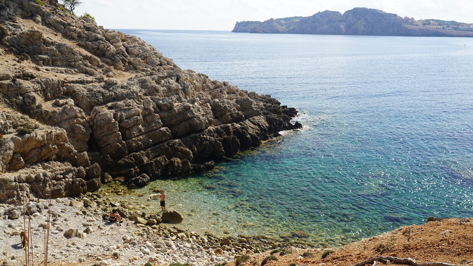 Valokuva Cala de na Llobrigaista. pinnalla sininen puhdas vesi:n kanssa