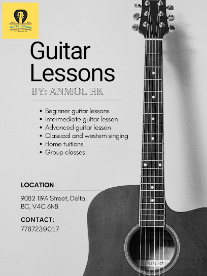 Guitar lessons with Anmol RK