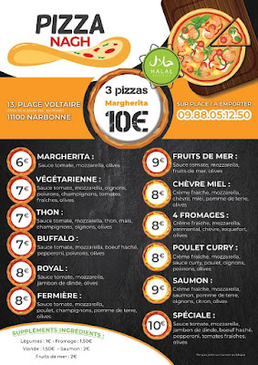 Pizza Nagh à Narbonne