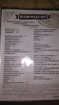 Pizzeria Al Grottino à Rome (la carte)