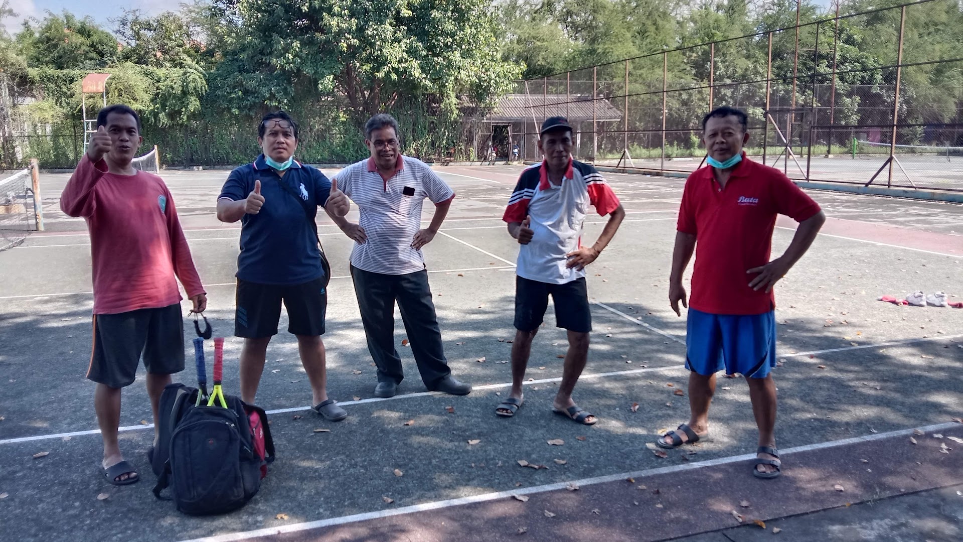 Gambar Lapangan Tenis Tni-al Semolowaru