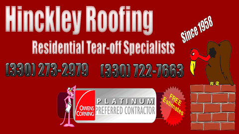 Roofing Contractor «Hinckley Roofing», reviews and photos, 3587 Ridge Rd, Medina, OH 44256, USA