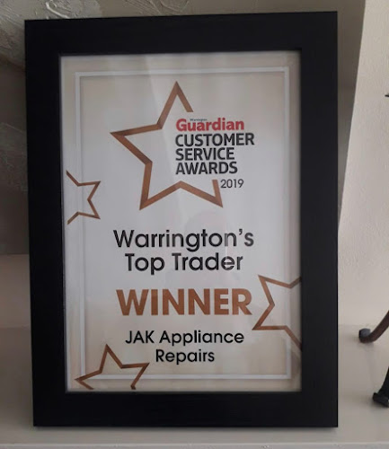 Reviews of JAK APPLIANCE REPAIRS in Warrington - Appliance store