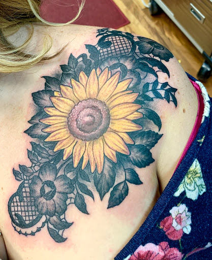 Explore female forearm tattoo ideas, creative tattoo ideas in Peoria, available at Big Top Tat2