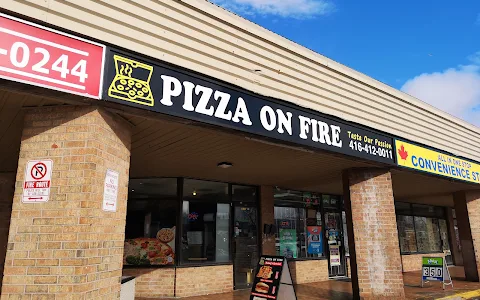 Pizza On Fire image