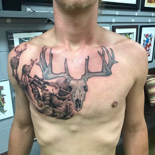 Explore mars attacks tattoo ideas, creative tattoo ideas in Cabot, available at ELECTRIC PANTHER TATTOO GALLERY