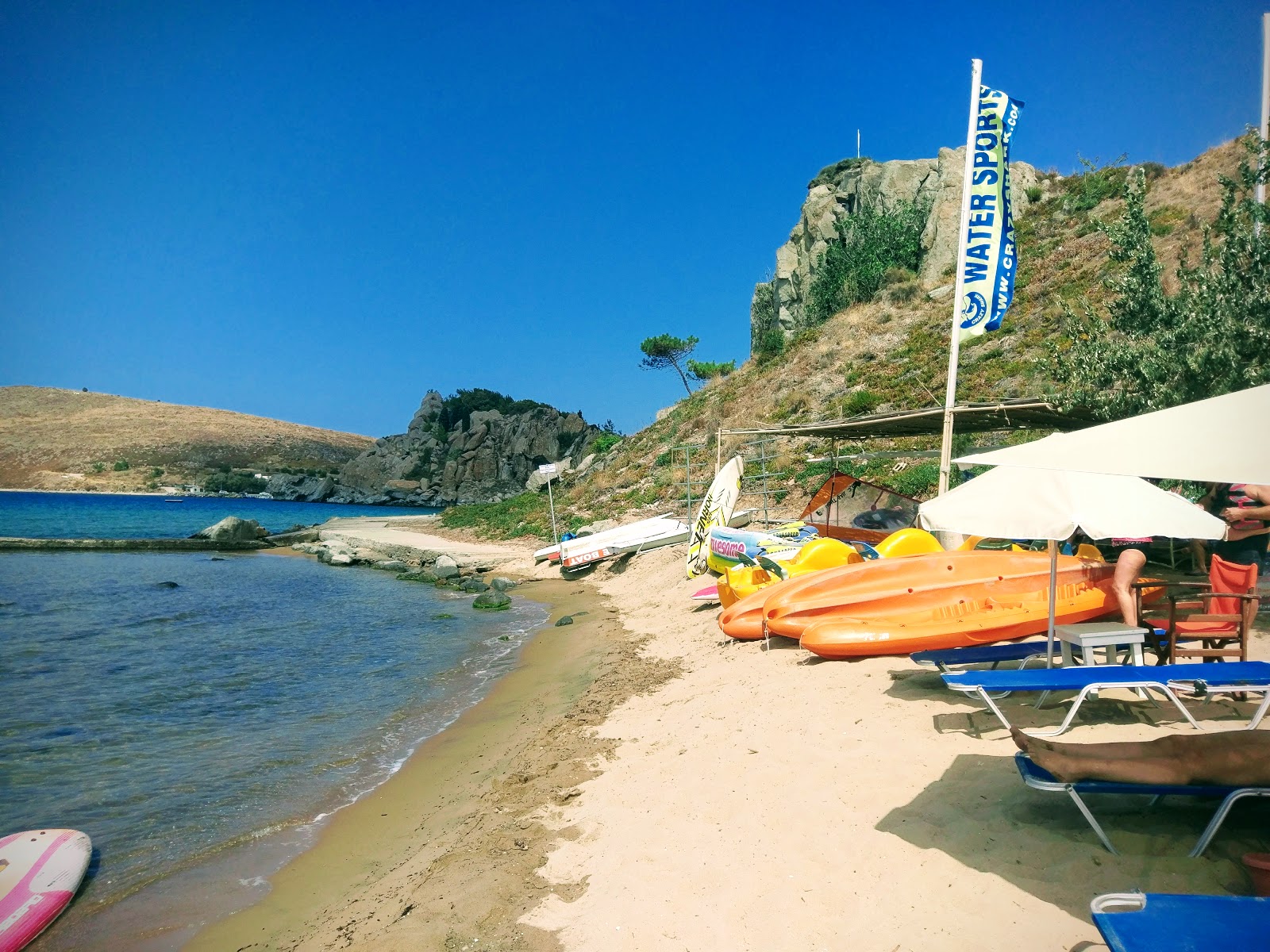 Photo of Paralia Richa Nera - popular place among relax connoisseurs