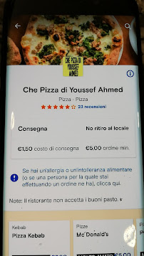 Menu du Pizza & Kebab di Amedeo & Yasmin à Turin