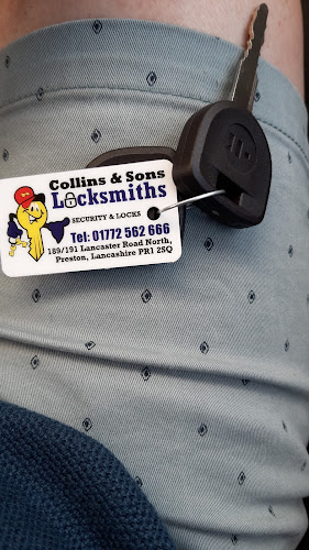 Reviews of Collins & Sons in Preston - Locksmith