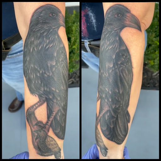 Explore metal tattoo ideas, creative tattoo ideas in Copperas Cove, available at Black Moon Tattoo Company