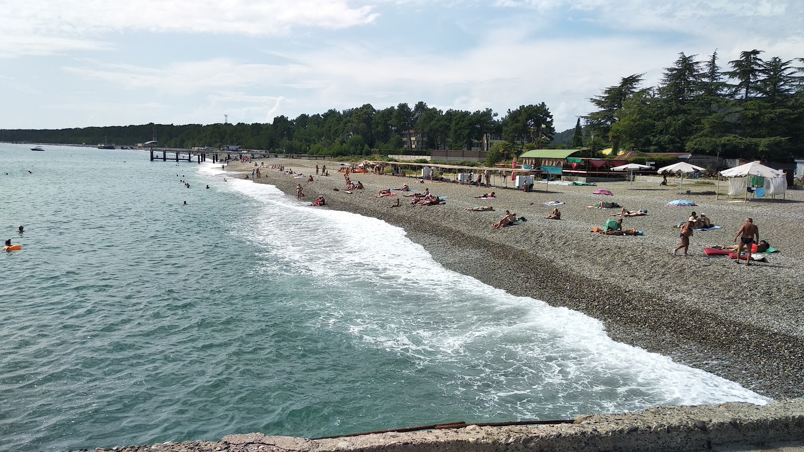 Foto di Lidzava beach ubicato in zona naturale