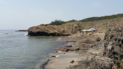 Foto von Spiaggia di Capo Sperone mit reines blaues Oberfläche