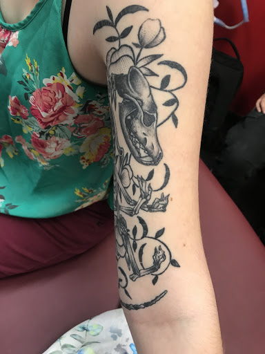 Explore simple goth tattoo ideas, creative tattoo ideas in Fairborn, available at Royal Prevail Tattoo