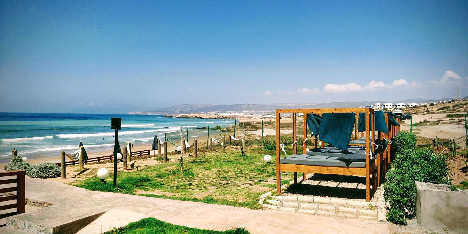 Foto di Plage Aourir e l'insediamento