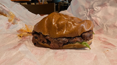 La vie Dirty vegan Burger par Taster à Paris