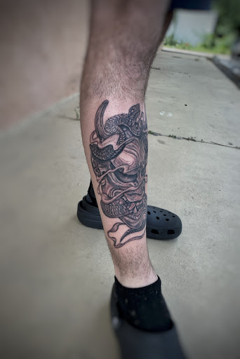 Explore small leg tattoo ideas, creative tattoo ideas in Fort Myers, available at Loyal 2 The Coil Tattoos & Piercings (Edison Mall Location Entrance F)