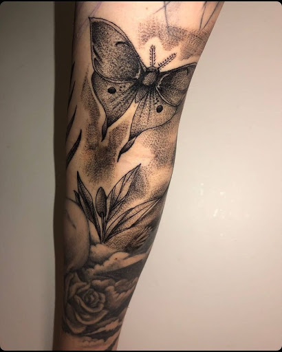 Explore witch tattoos ideas, creative tattoo ideas in Bakersfield, available at Pretty In Ink Tattoo