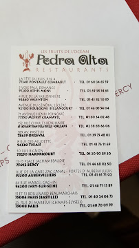 Restaurant Pedra Alta Orléans à Saint-Jean-de-la-Ruelle - menu / carte