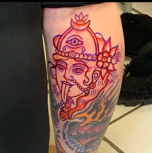 Explore moms name tattoo ideas for men, creative tattoo ideas in Newburgh, available at Millennium Tattoo