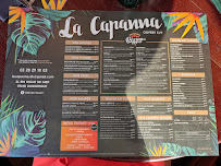 Menu du La Capanna à Dunkerque