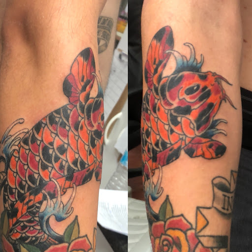 Explore tattoo ideas for your son, creative tattoo ideas in Largo, available at Alchemy Tattoos and Body Piercings