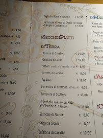 Osteria Vecchia Cantina à San Simone menu