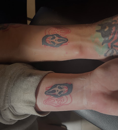 Explore mufc tattoo ideas, creative tattoo ideas in Venice, available at Ink Monkey Tattoo and Piercing