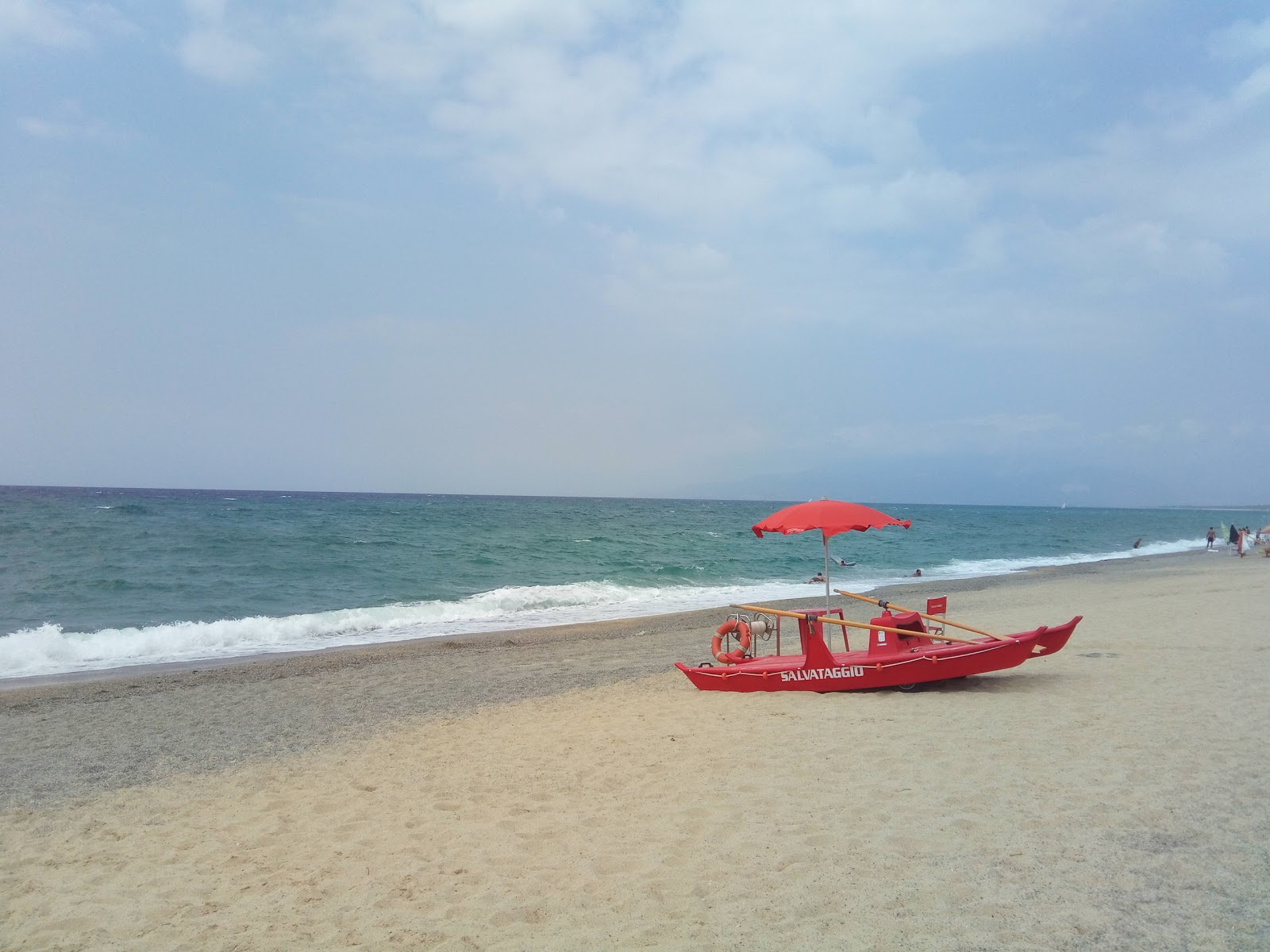 Foto di Spiaggia Lido Pescespada area servizi