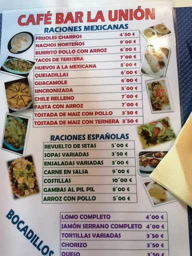 restaurante mexicano La Union