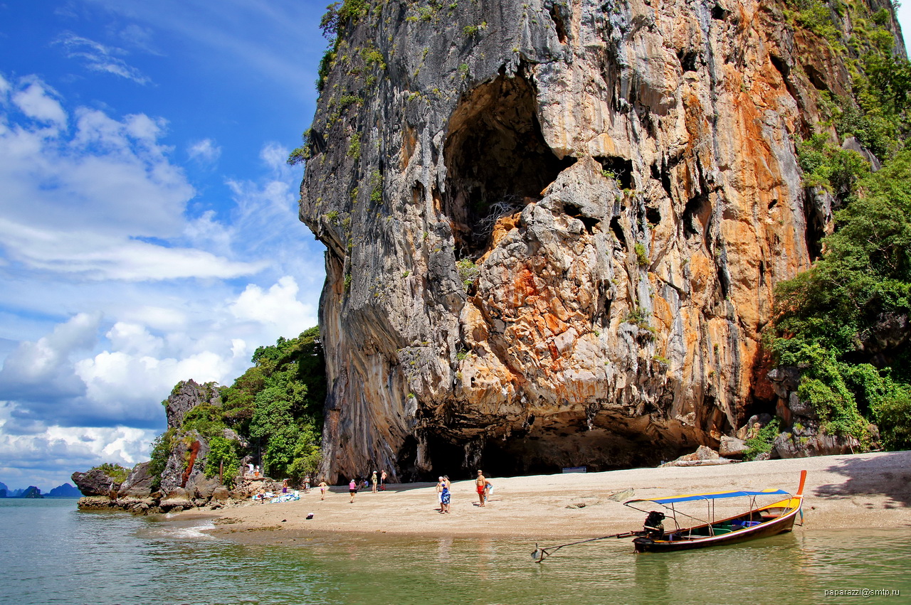 Foto von Khao Tapu Strand mit kurze, gerade küste
