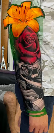 Explore 2002 tattoo ideas, creative tattoo ideas in Austin, available at GoldenLove tattoo