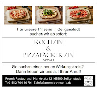 Menu du Promis Restaurant à Seligenstadt