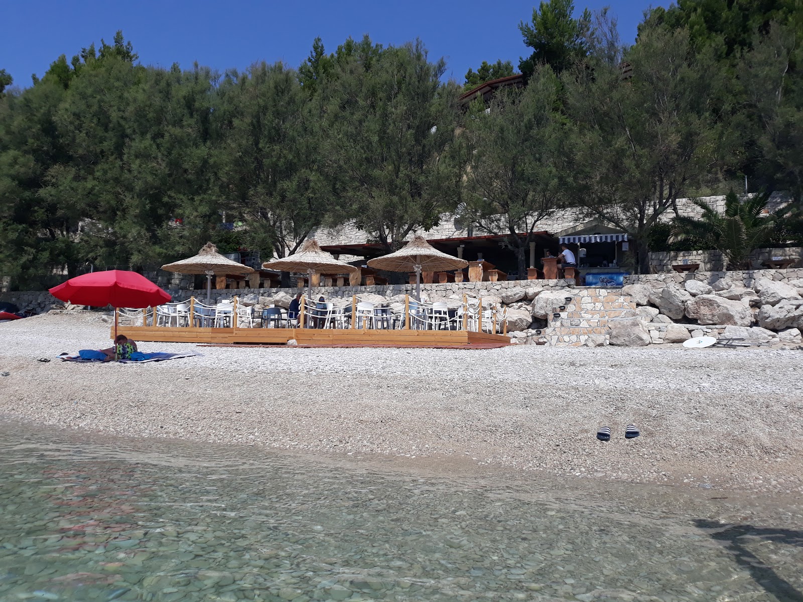 Φωτογραφία του Trstenica II beach με επίπεδο καθαριότητας πολύ καθαρό