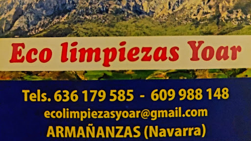 ECO LIMPIEZAS YOAR en Armañanzas, Navarra