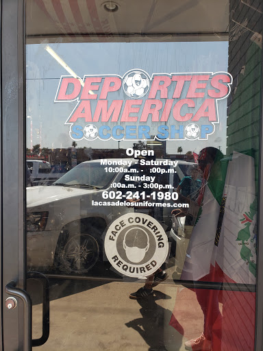 Soccer Store «Deportes America Soccer Shop», reviews and photos, 2822 N 16th St, Phoenix, AZ 85006, USA