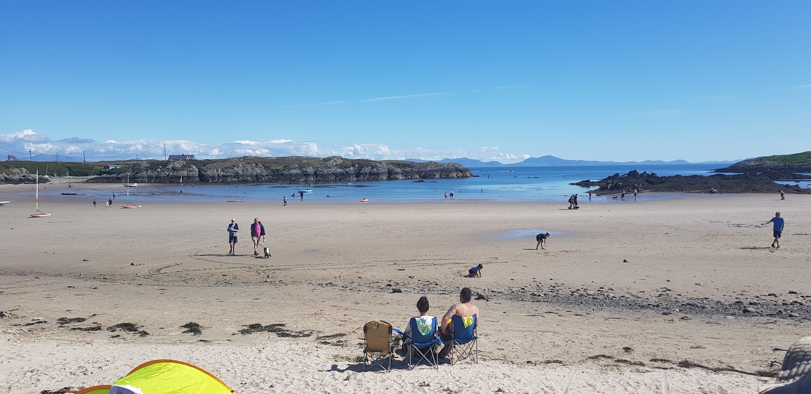 Foto von Traeth Borth Wen mit etwas sauber Sauberkeitsgrad