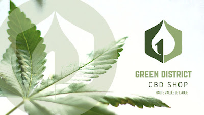 Green District CBD Shop à Axat