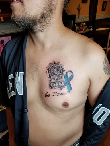 Explore tribal cross tattoo ideas, creative tattoo ideas in Mount Vernon, available at House Of Ink