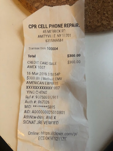 Mobile Phone Repair Shop «CPR Cell Phone Repair Amityville», reviews and photos, 45 Merrick Rd, Amityville, NY 11701, USA