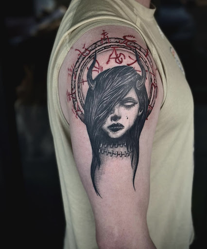 Explore overwatch tattoo ideas, creative tattoo ideas in Peoria, available at Modern Ink Tattoo