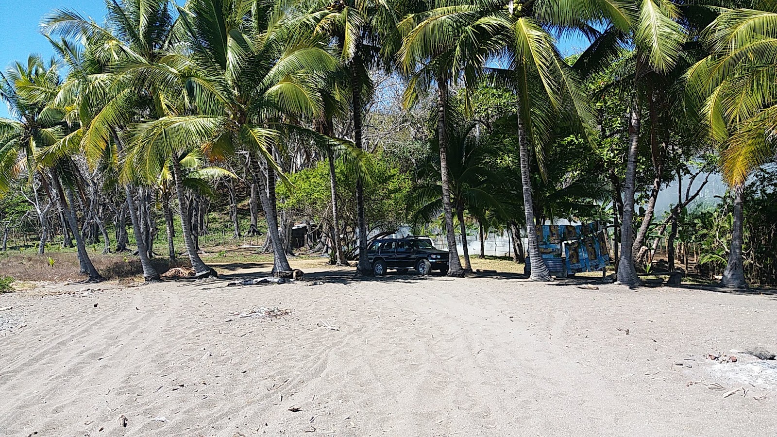 Foto van Quizales Beach met turquoise puur water oppervlakte