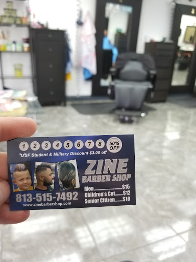 Barber Shop «Zine Barber Shop», reviews and photos, 6610 E Fowler Ave E, Temple Terrace, FL 33617, USA