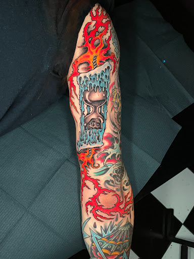 Find poppy tattoo ideas for your next unique tattoo in Georgetown at Iron Rite Tattoo South