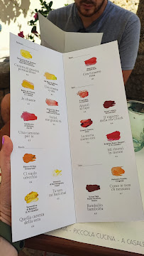 Menu du Dosaggio Zero à Casale Marittimo