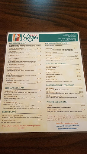 Cuban Restaurant «Cafe Reyes», reviews and photos, 421 Shrewsbury St, Worcester, MA 01609, USA