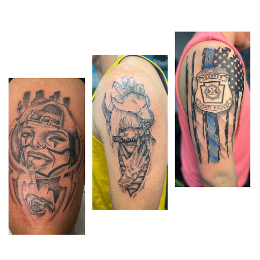 Explore first born son tattoo ideas, creative tattoo ideas in Scranton, available at Black Sheep Tattoo & Piercing Studio