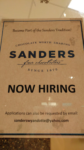 Ice Cream Shop «Sanders Chocolate & Ice Cream Shoppes - Wyandotte», reviews and photos, 3042 Biddle Ave, Wyandotte, MI 48192, USA