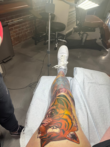 Explore titanic tattoo ideas, creative tattoo ideas in Sumner, available at Main Street Tattoo