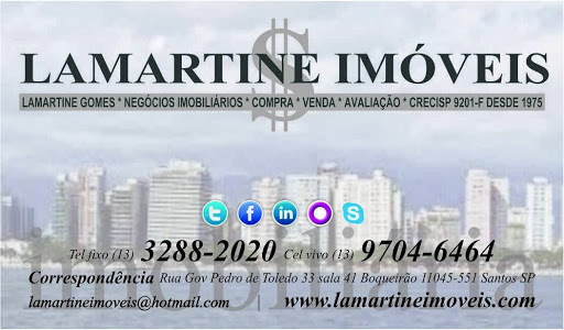 Logo da empresa - Lamartine Imóveis